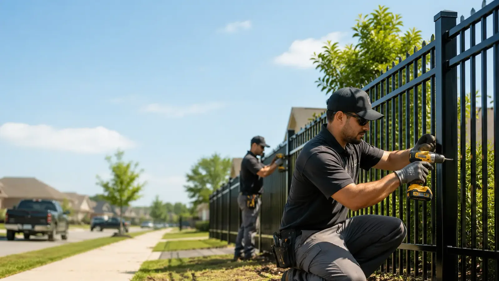 Metal Fence Installation in Amonate, VA